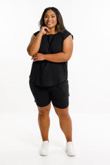 Home-Lee Apartment Shorts Black Matte X From BoxHill
