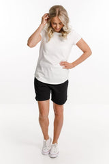 Home-Lee Apartment Shorts Black White X From BoxHill
