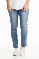 Home-Lee Daily Jeans Blue Wash From BoxHill