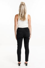Home-Lee Daily Jeans Jet Black From BoxHill