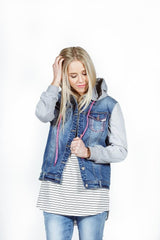 Home-Lee Hooded Denim Jacket From BoxHill