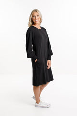 Home-Lee Laylah Dress Black From BoxHill