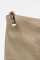 Home-Lee Oversized Clutch Gold One Size Gold From BoxHill