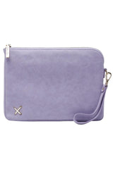 Home-Lee Oversized Clutch Lilac One Size Lilac From BoxHill