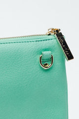 Home-Lee Oversized Clutch Mint One Size Mint From BoxHill