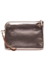 Home-Lee Oversized Clutch Rose Gold One Size Rose Gold From BoxHill