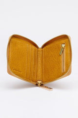 Home-Lee Pip Wallet Mustard One Size Mustard From BoxHill