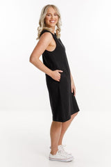 Home-Lee Taylor Singlet Dress Black From BoxHill