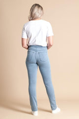 Macjays California Stretch Denim Pull On Jeans Chambray From BoxHill