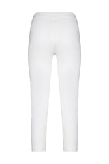 Macjays Roam Crop Pants in Faille White From BoxHill