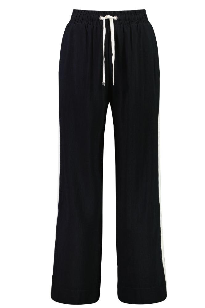 Moke Indiana Wide Leg Pants Black From BoxHill