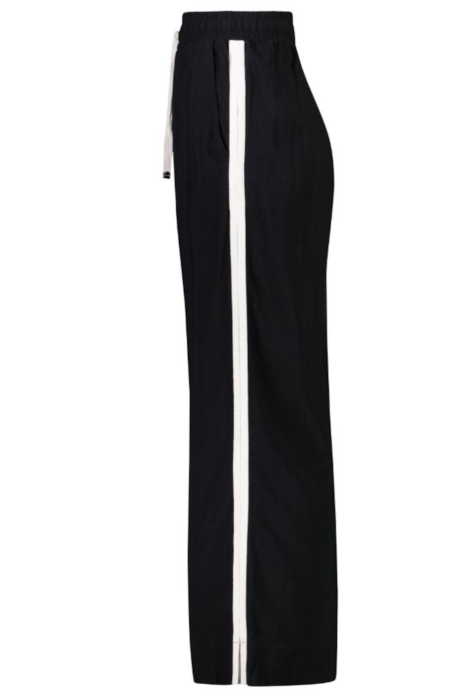 Moke Indiana Wide Leg Pants Black From BoxHill