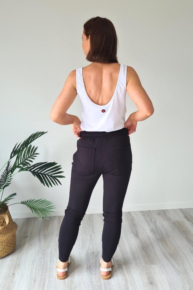 Moke Violet Pants Black From BoxHill