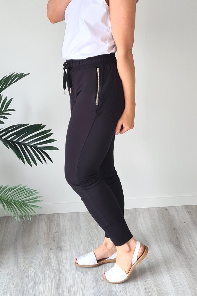 Moke Violet Pants Black From BoxHill