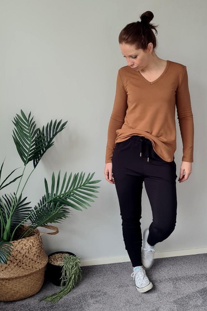 Moke Violet Pants Black From BoxHill