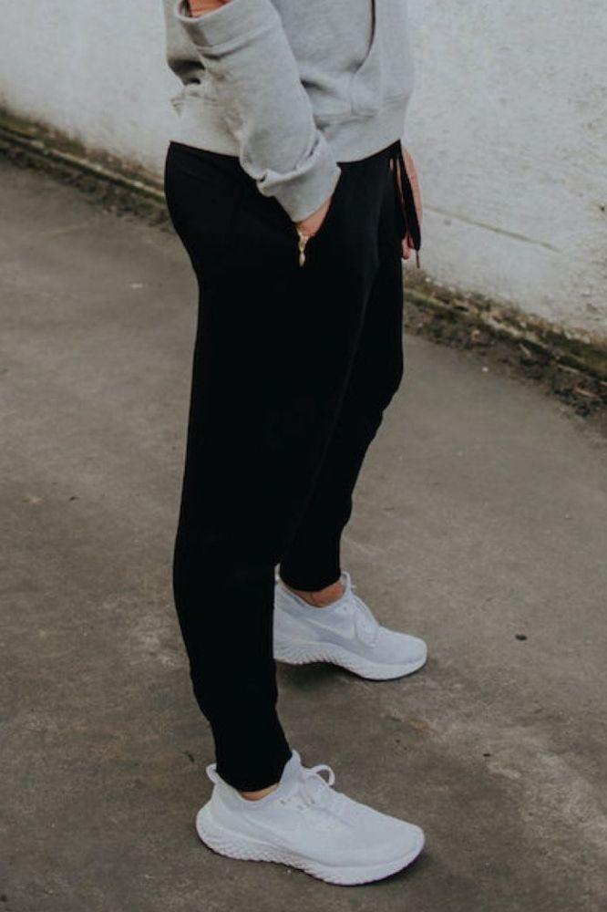 Moke Violet Pants Black From BoxHill