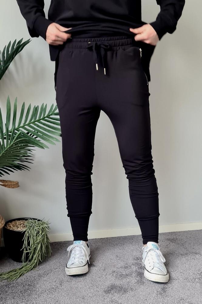 Moke Violet Pants Black From BoxHill