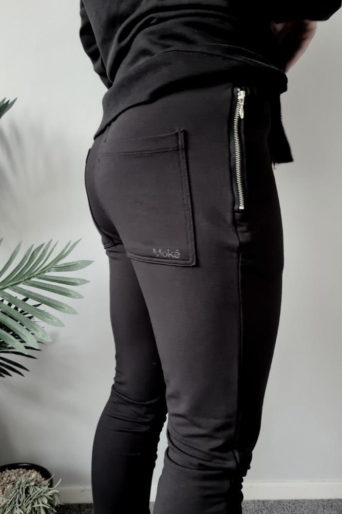 Moke Violet Pants Black From BoxHill