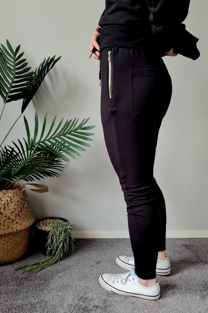 Moke Violet Pants Black From BoxHill