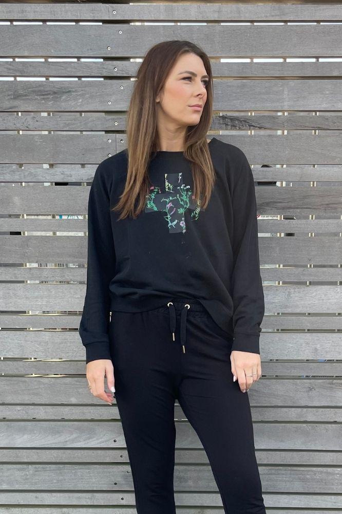 Moke Violet Pants Black From BoxHill