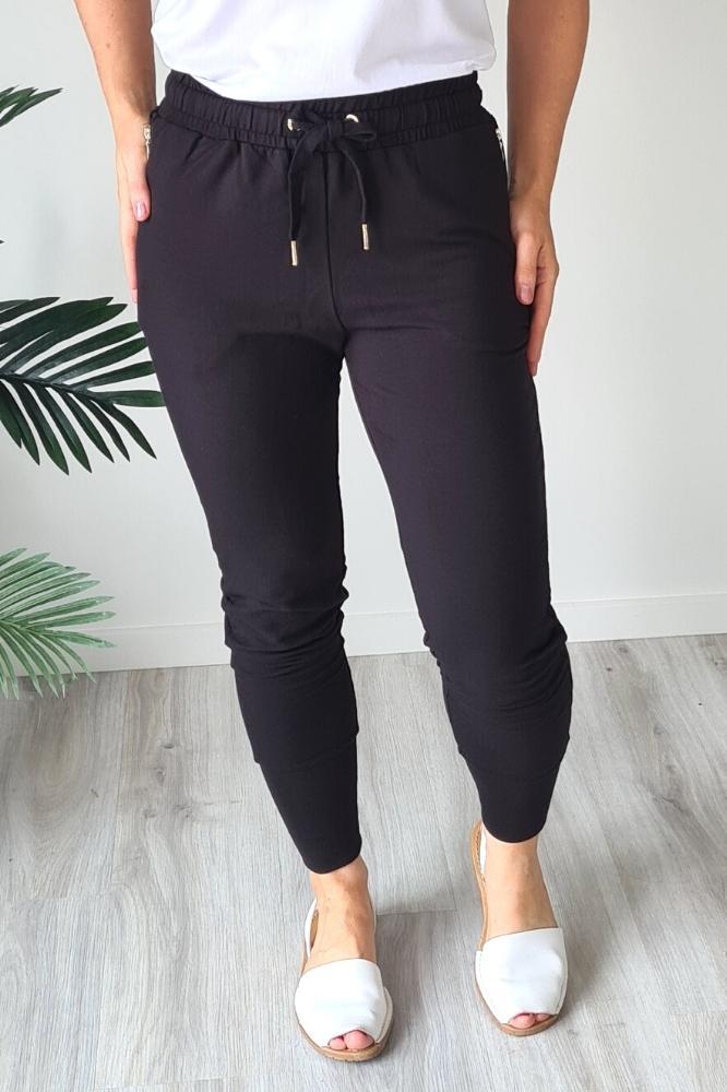 Moke Violet Pants Black From BoxHill