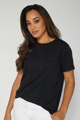 Stella and Gemma Ace Tee Black Logo From BoxHill