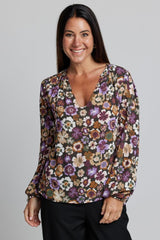 Stella and Gemma Hudson Blouse Retro Flowers From BoxHill