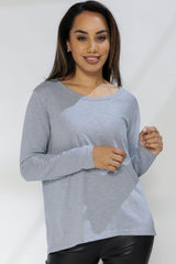 Stella and Gemma Lakeside Long Sleeve Tee Lead From BoxHill