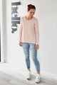 Stella and Gemma Lakeside Long Sleeve Tee Rose From BoxHill