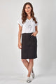 Vassalli Black Luxe Skirt From BoxHill