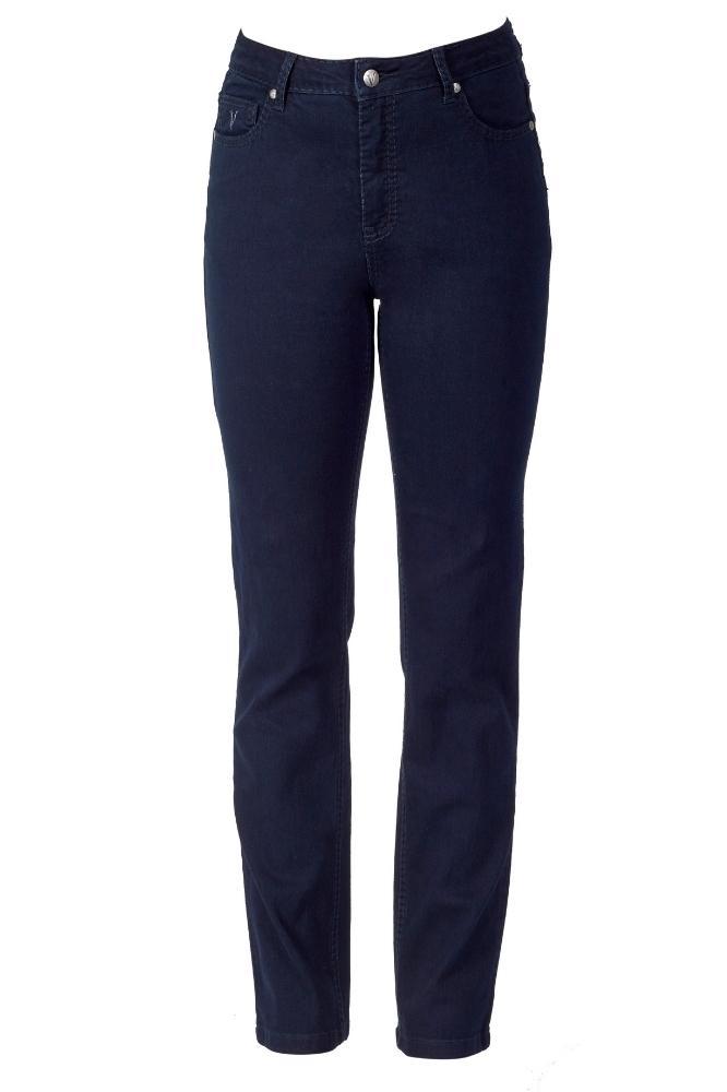 Vassalli Heavy Top Stitch Slim Leg Jeans Indigo From BoxHill