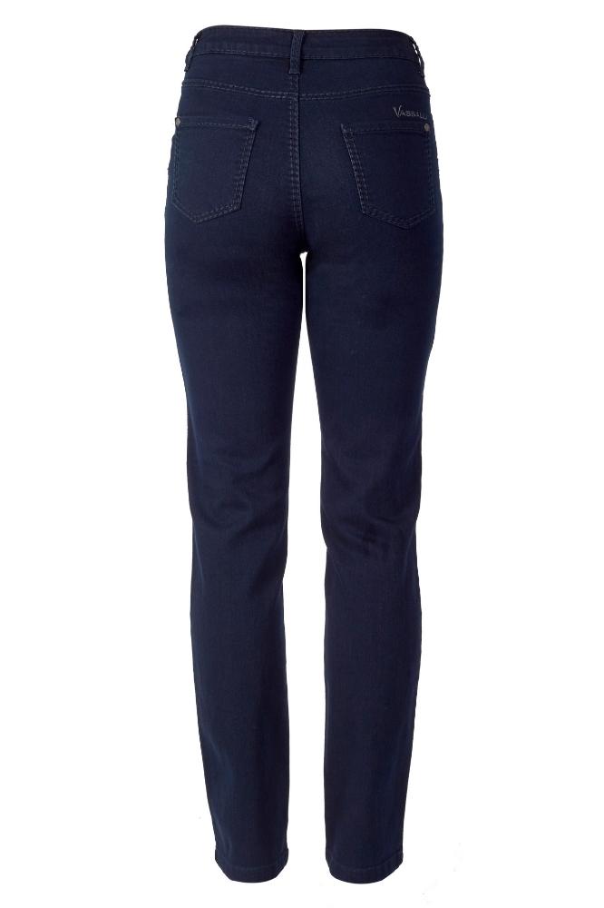 Vassalli Heavy Top Stitch Slim Leg Jeans Indigo From BoxHill