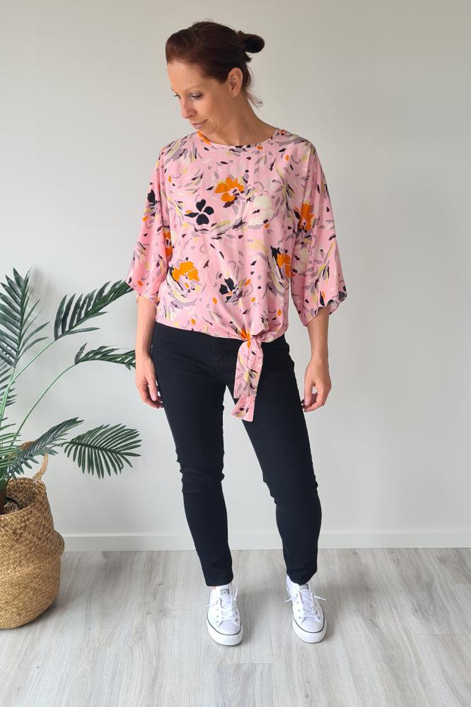 Vassalli Skinny Leg Ankle Grazer Jeans Black From BoxHill