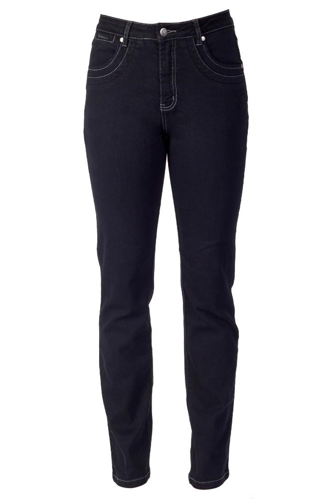 Vassalli Slim Jeans Black From BoxHill
