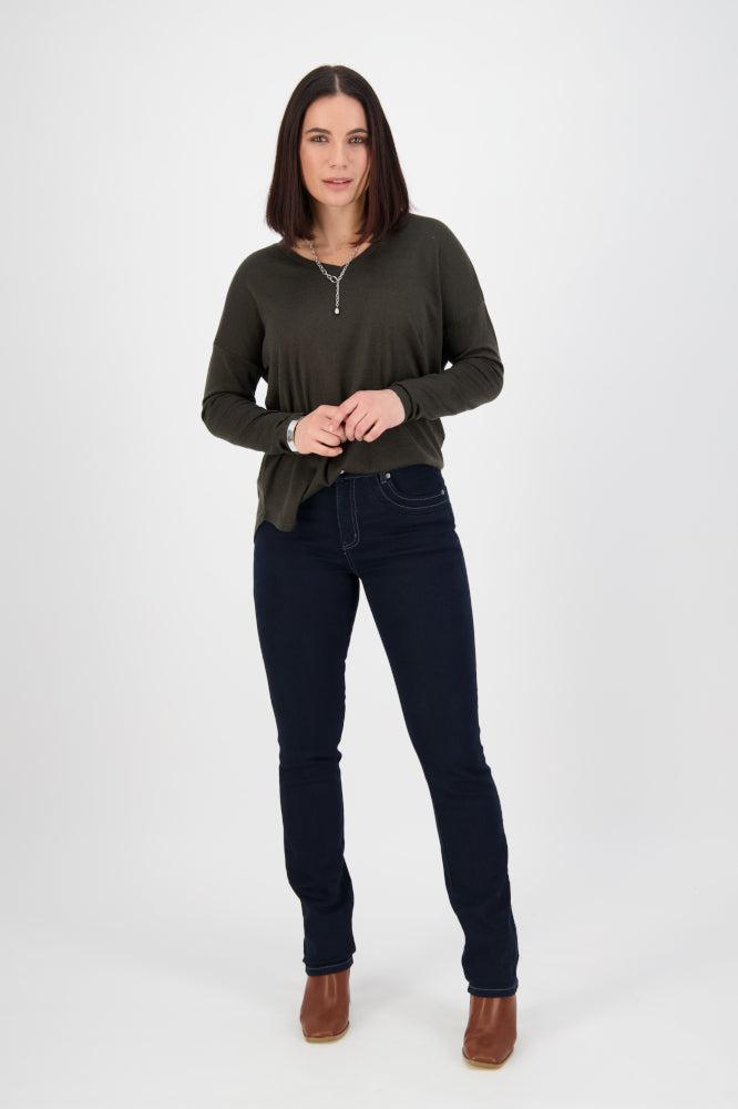 Vassalli Slim Jeans Indigo From BoxHill