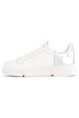 Vassalli Sneakers White with Silver Back From BoxHill
