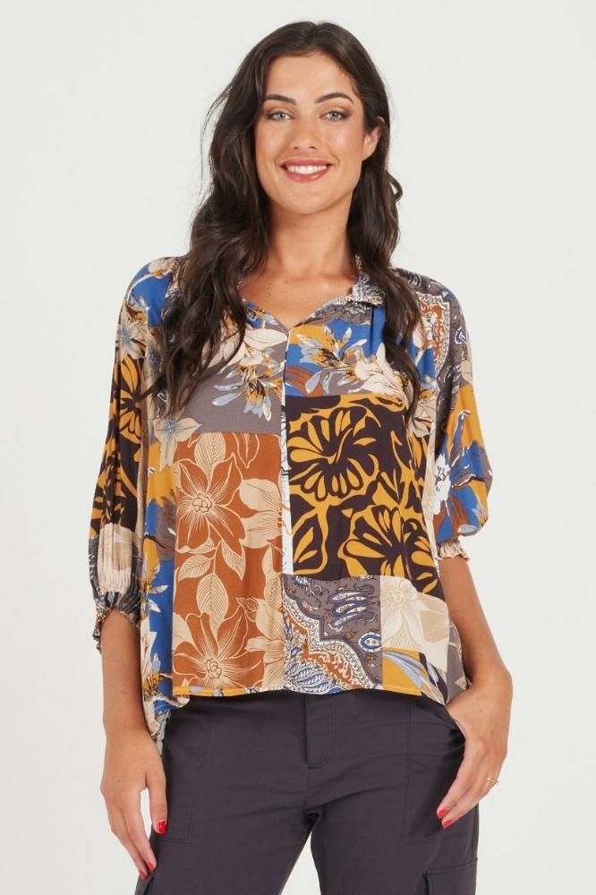 Zafina Millane Top Savannah From BoxHill